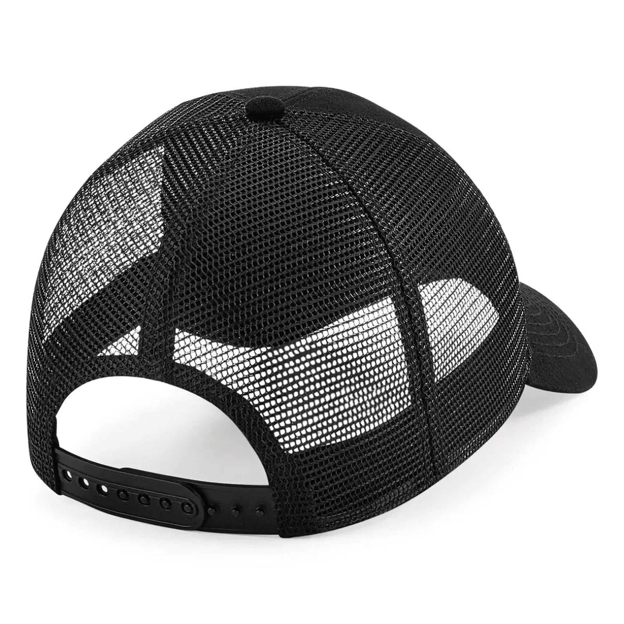 Bison 1879 Organic Cotton Trucker Cap - Black