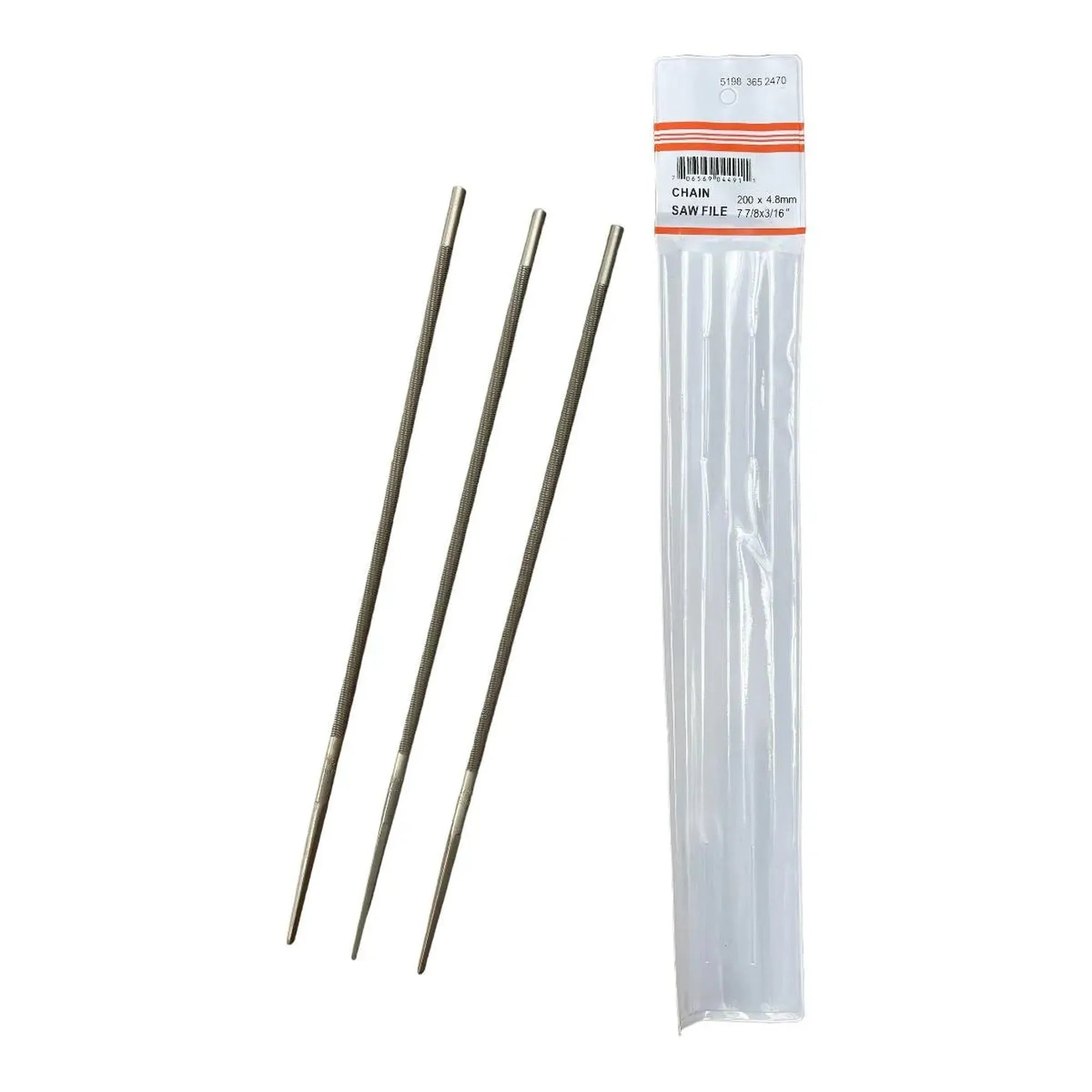 CEuk Chainsaw Round File 3 Pack - 3/16" (4.8mm)