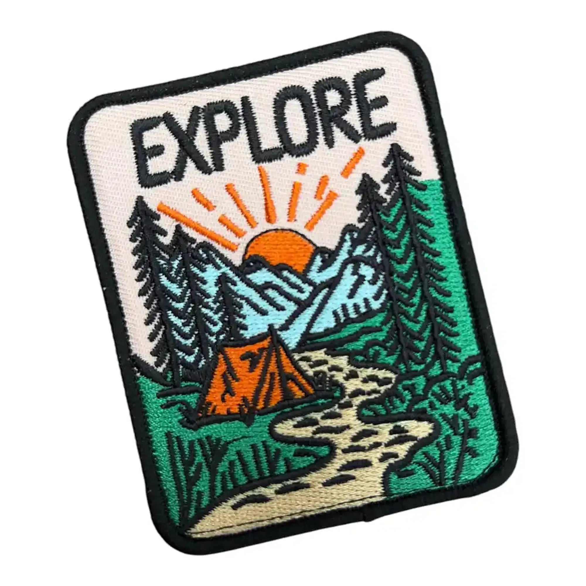 CEuk Explore Outdoor Adventure Patch Embroidered Badge