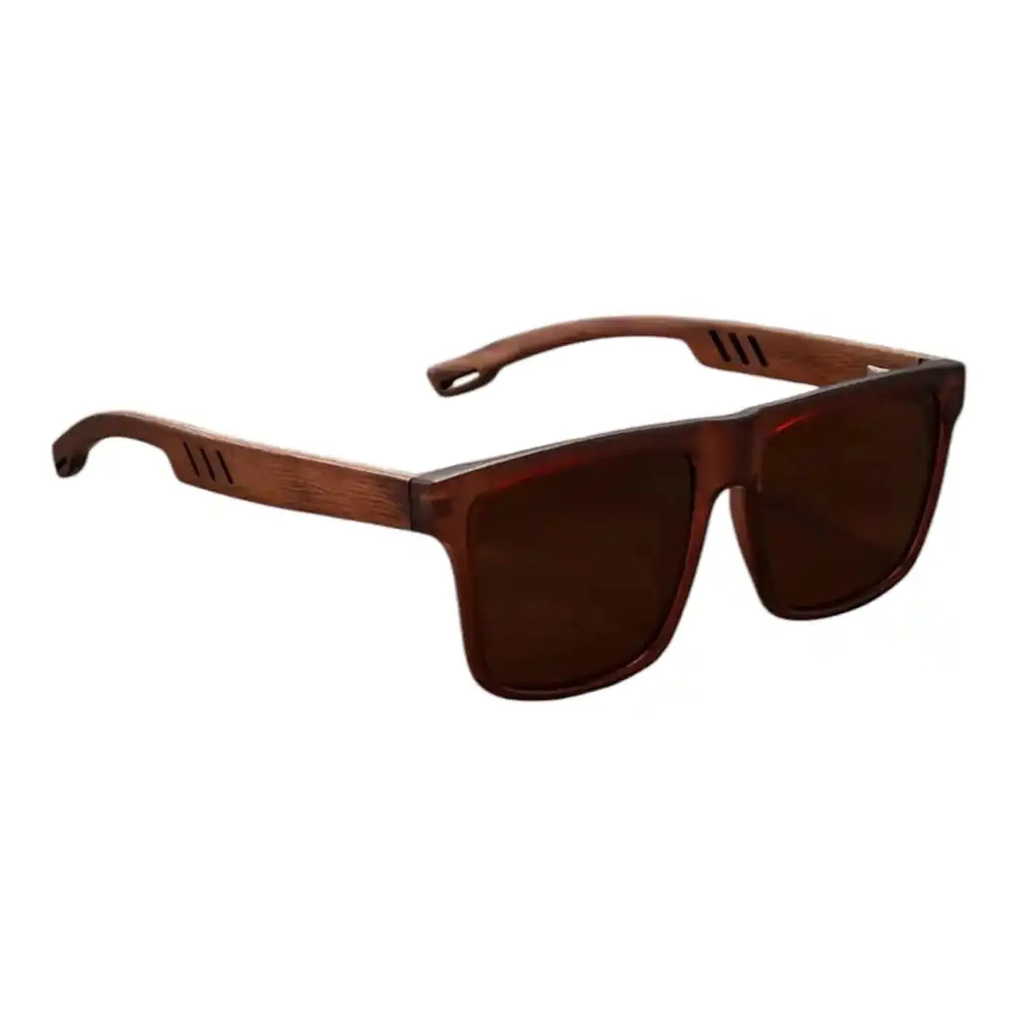 CEuk Sunglasses Wood Effect - Tawny Brown