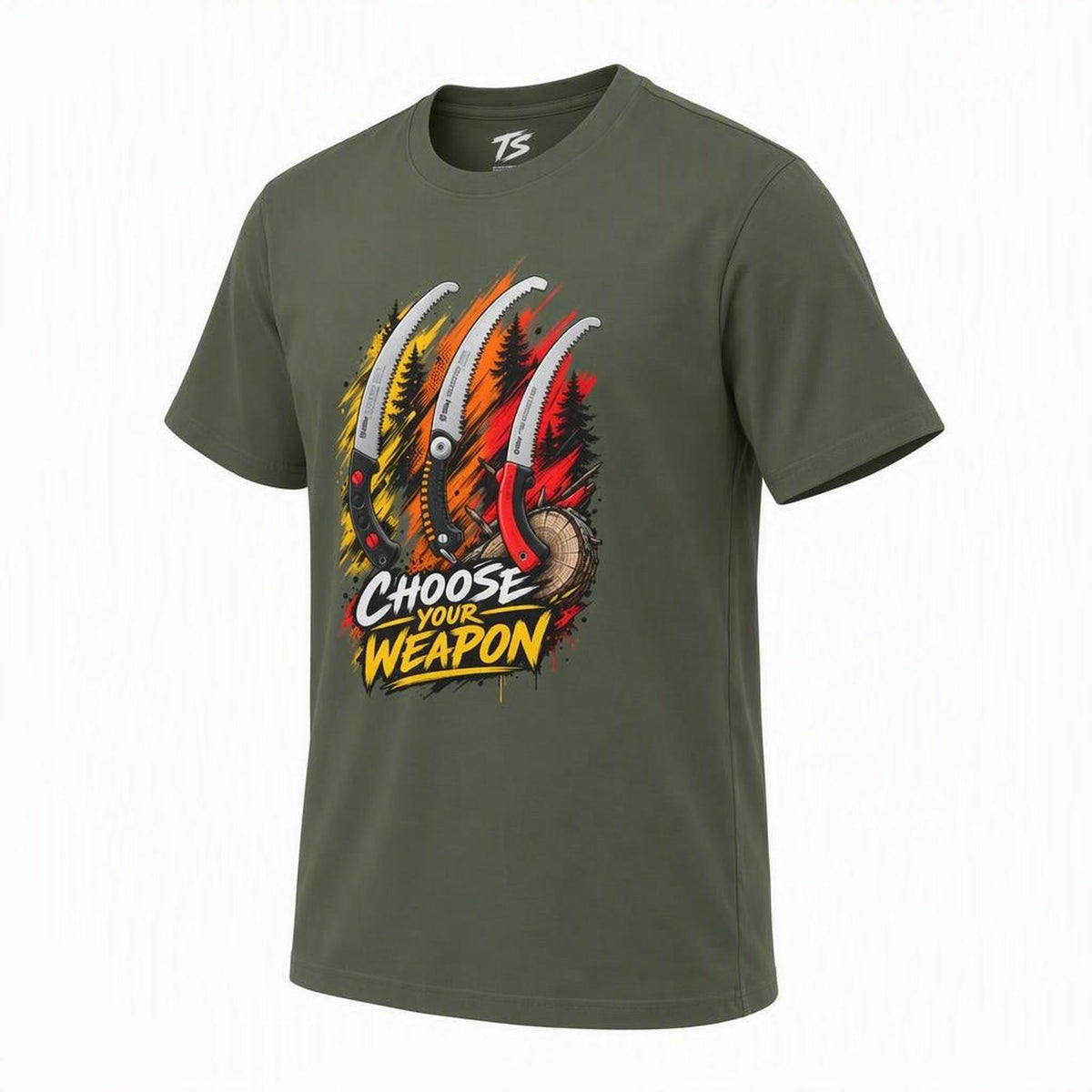 Choose Your Weapon Organic Cotton T-Shirt - Medium Fit