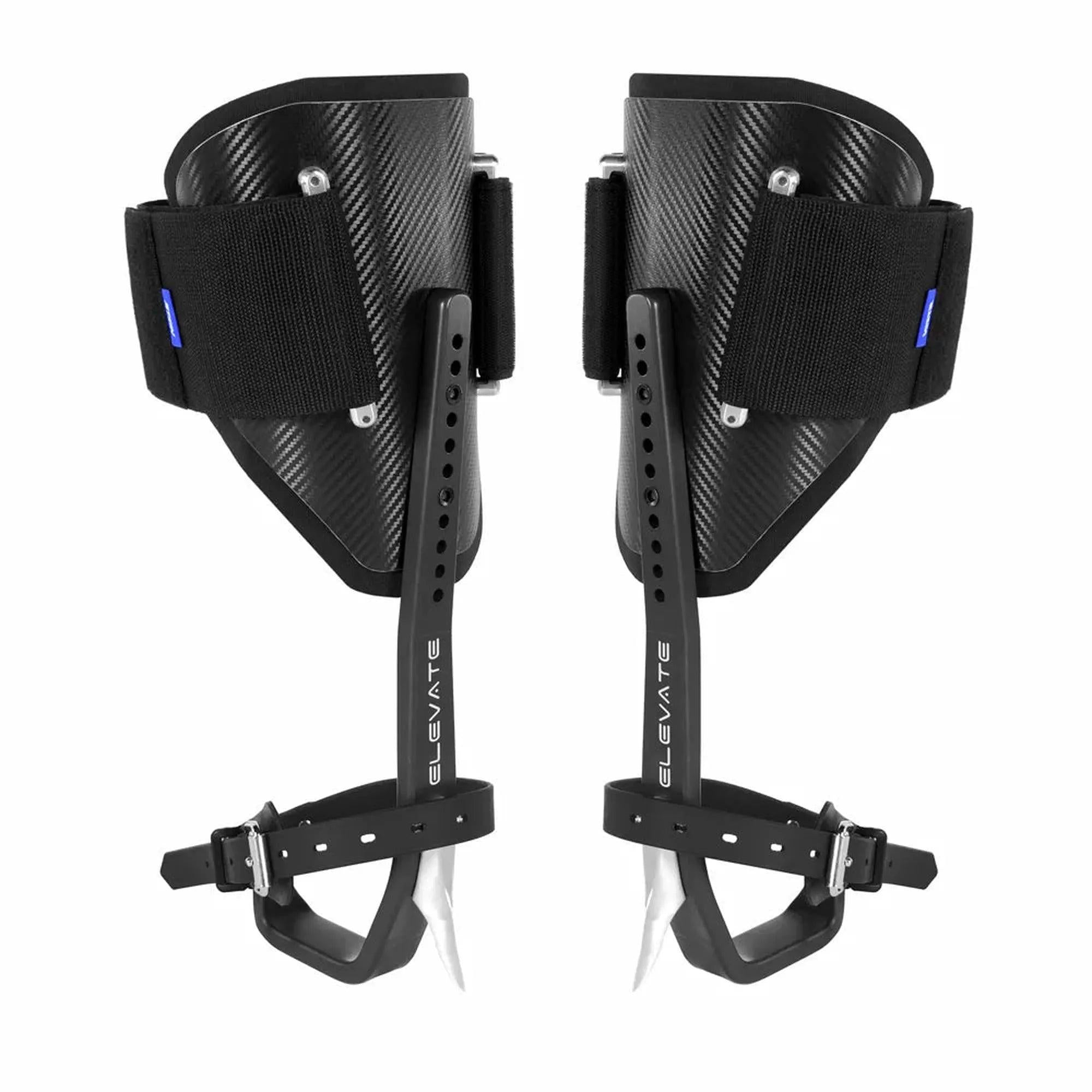 Stein ELEVATE Climbing Spikes Kit - Fitted with 43mm Gaffs & Velcro Pads - Black