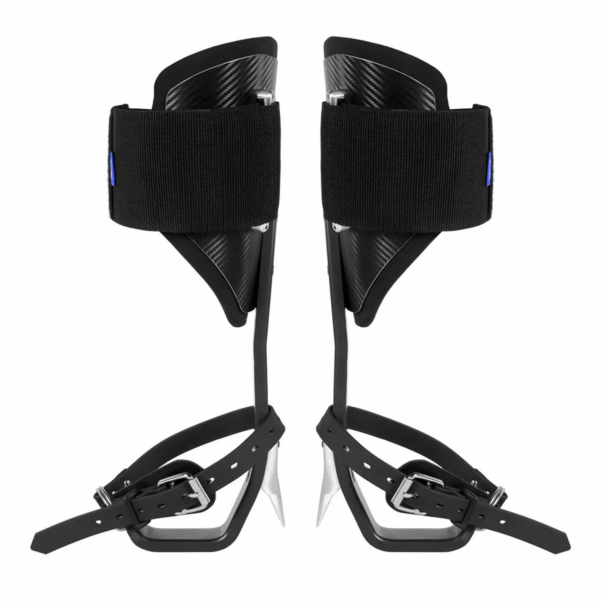 Stein ELEVATE Climbing Spikes Kit - Fitted with 43mm Gaffs & Velcro Pads - Black