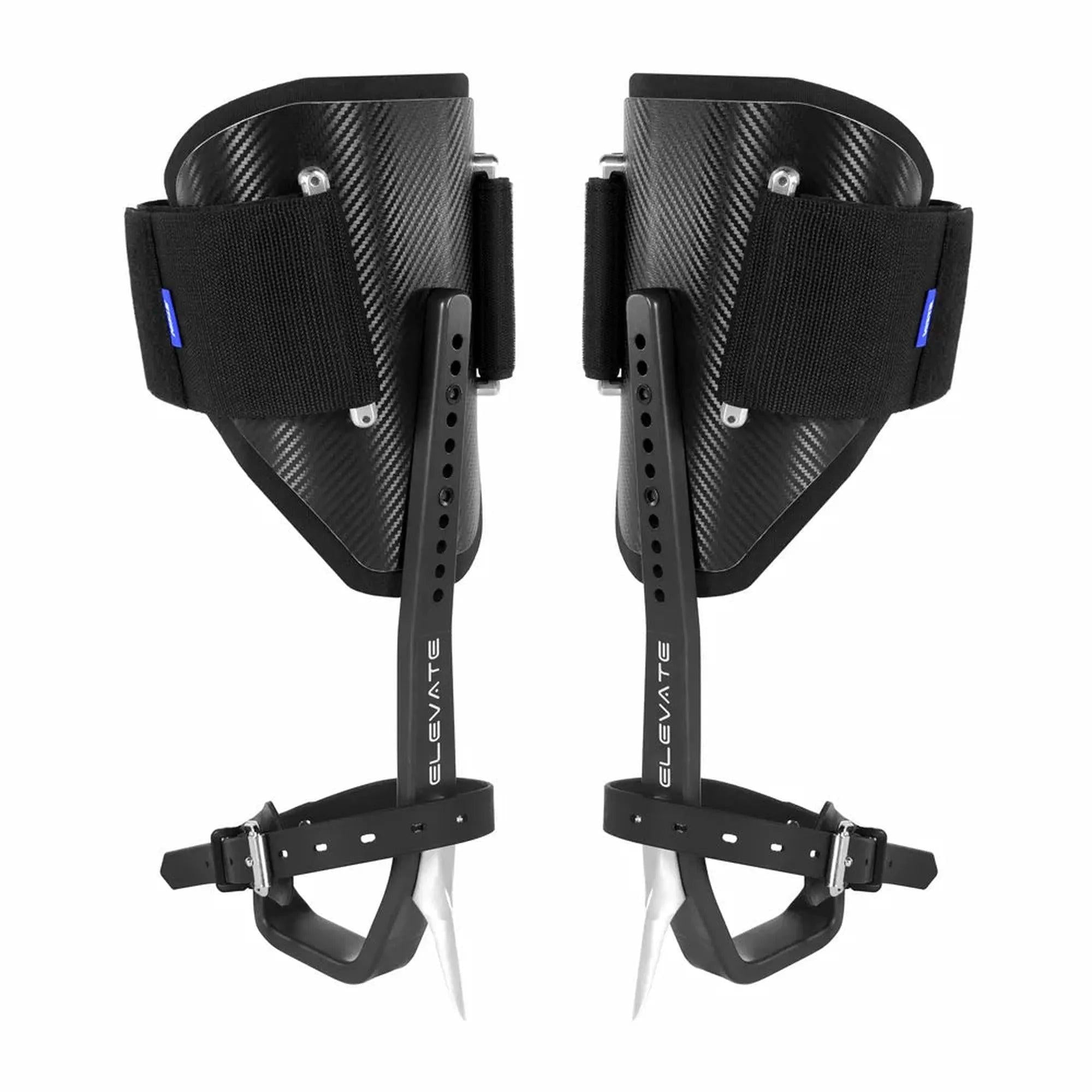 Stein ELEVATE Climbing Spikes Kit - Fitted with 67mm Gaffs & Velcro Pads - Black