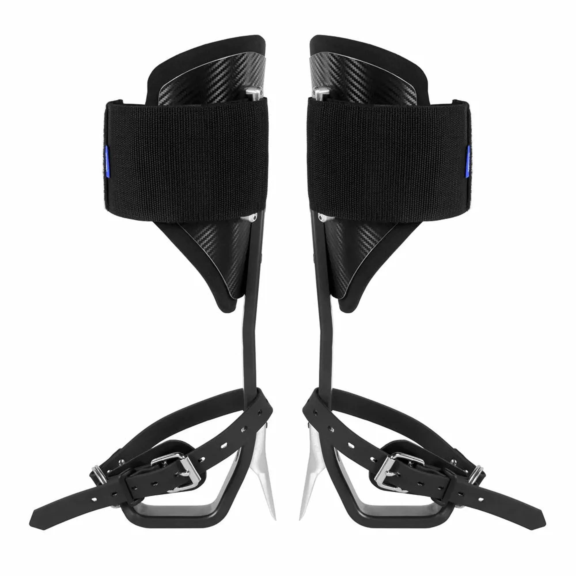 Stein ELEVATE Climbing Spikes Kit - Fitted with 67mm Gaffs & Velcro Pads - Black