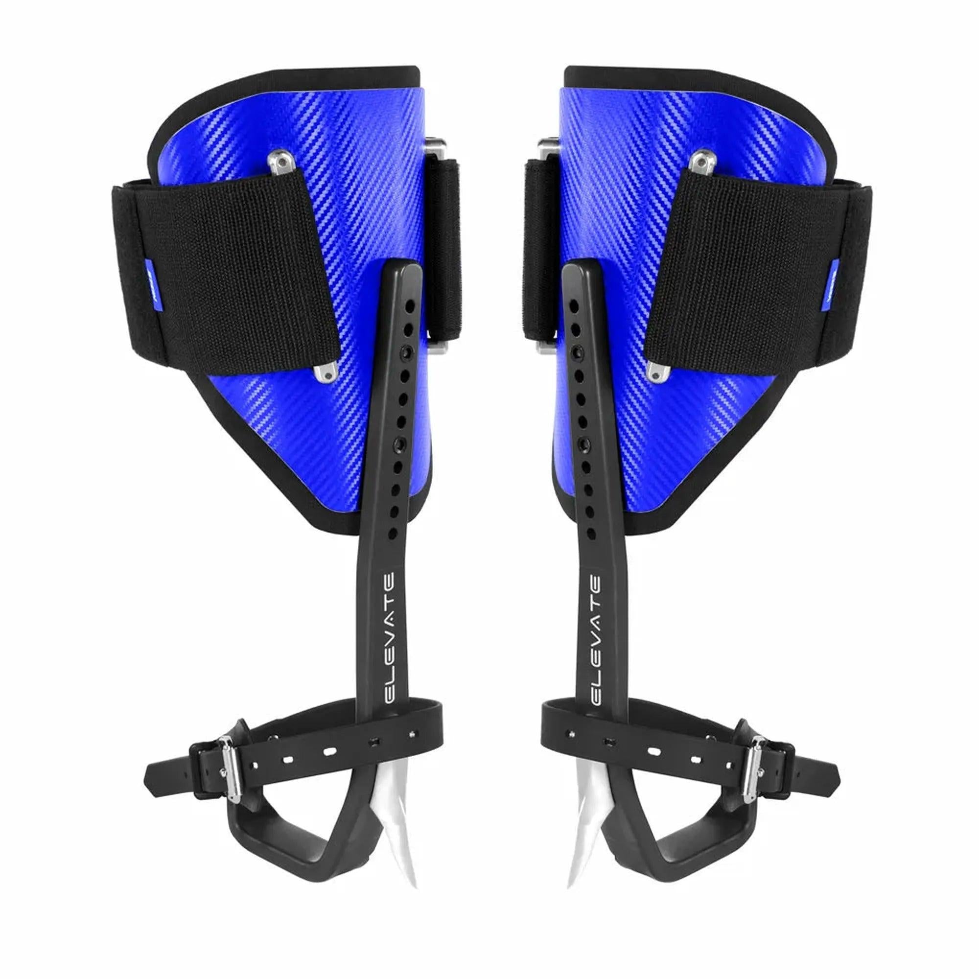 Stein ELEVATE Climbing Spikes Kit - Fitted with 67mm Gaffs & Velcro Pads - Blue