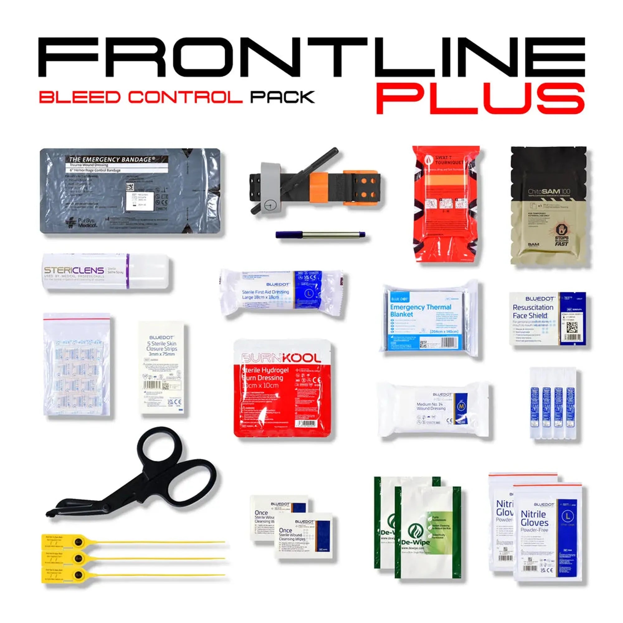 Stein FRONTLINE Plus Bleed Control Trauma Kit