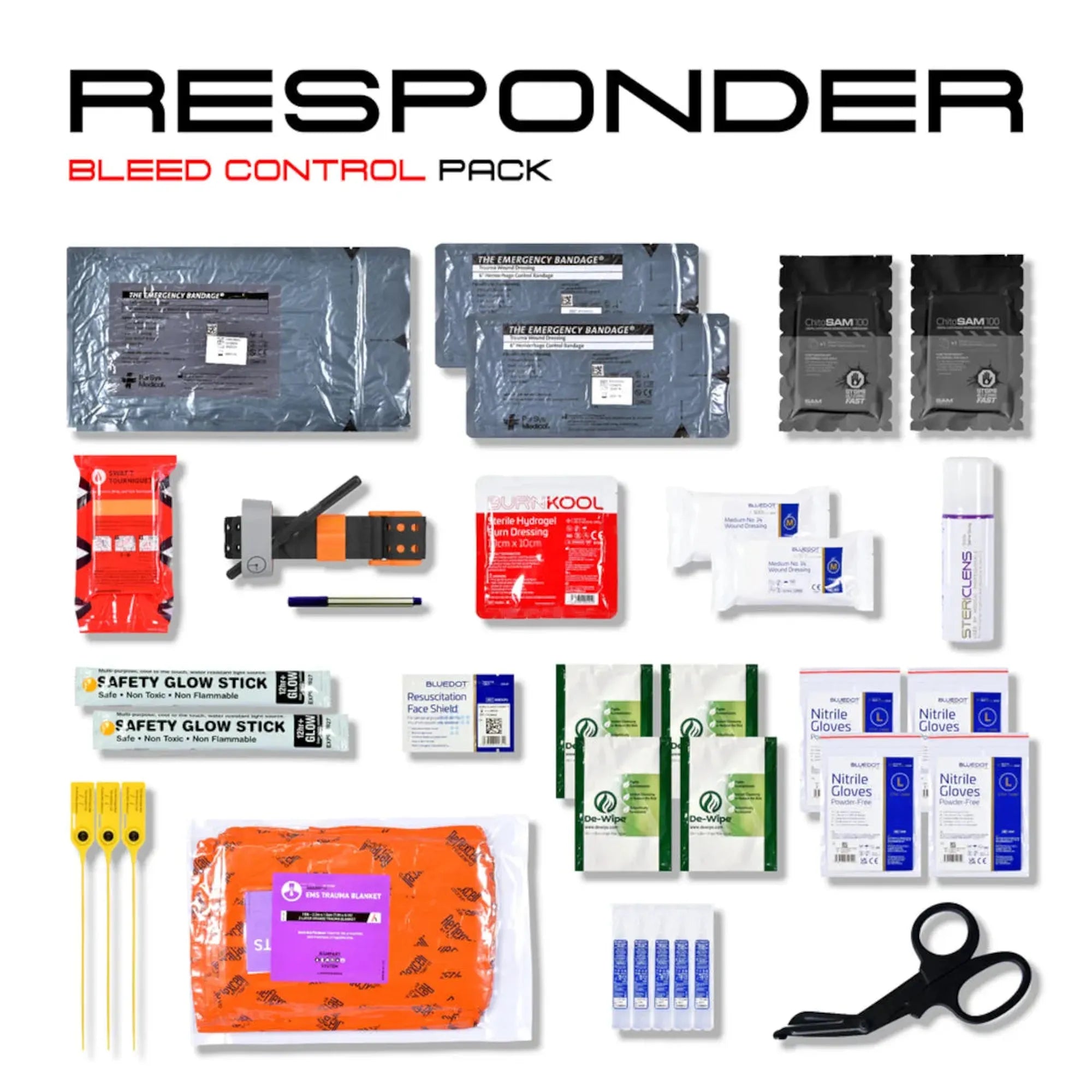 Stein RESPONDER Bleed Control Trauma Kit