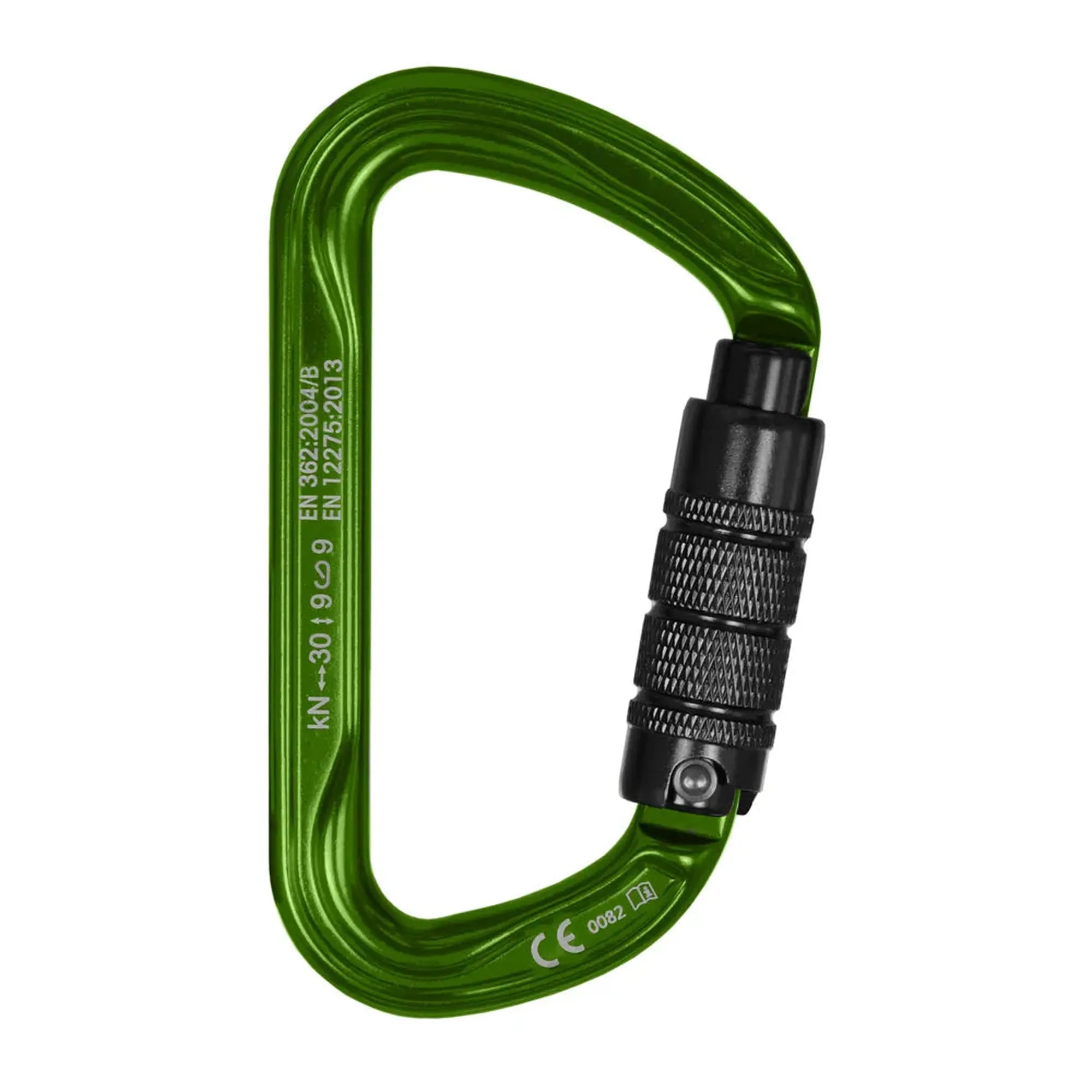 Stein Secura D 3 Way Carabiner - Green