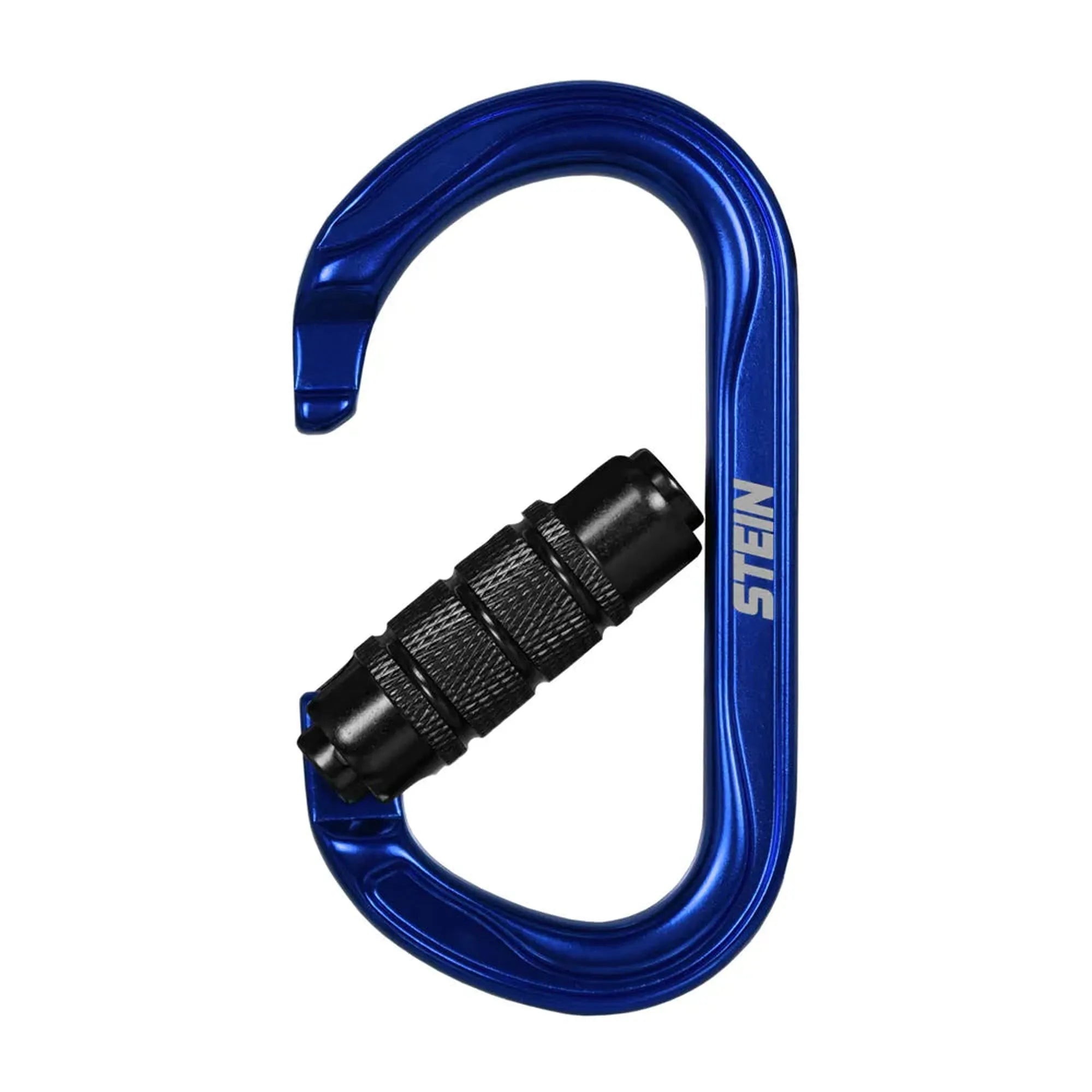 Stein Secura OVAL 3 Way Carabiner - Blue - Twin Pack