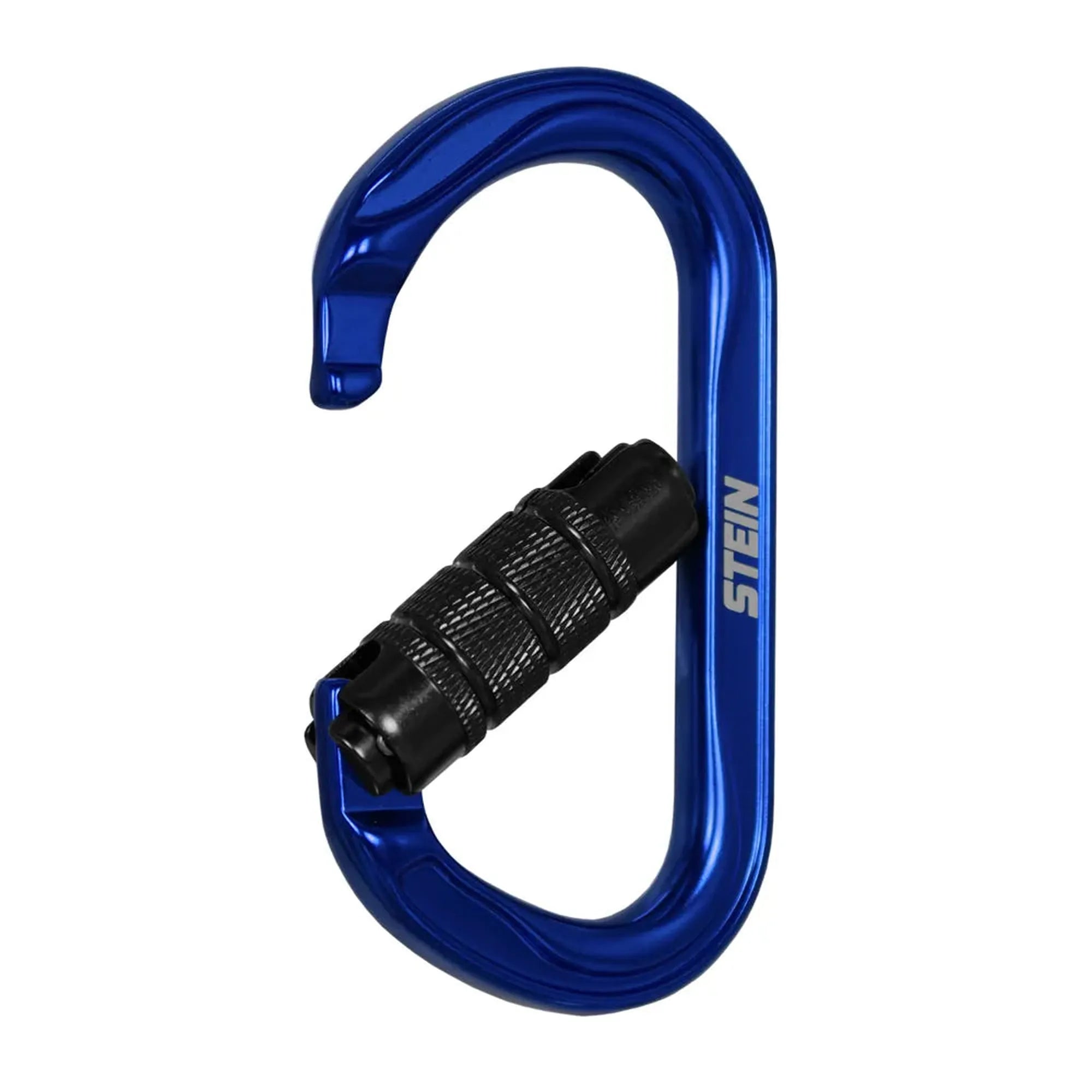 Stein Secura OVAL 3 Way Carabiner - Blue - Twin Pack