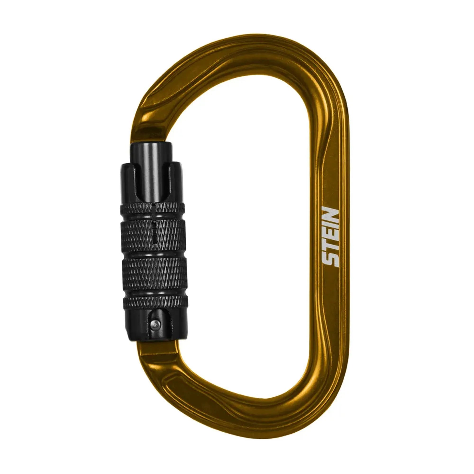 Stein Secura OVAL 3 Way Carabiner - Gold
