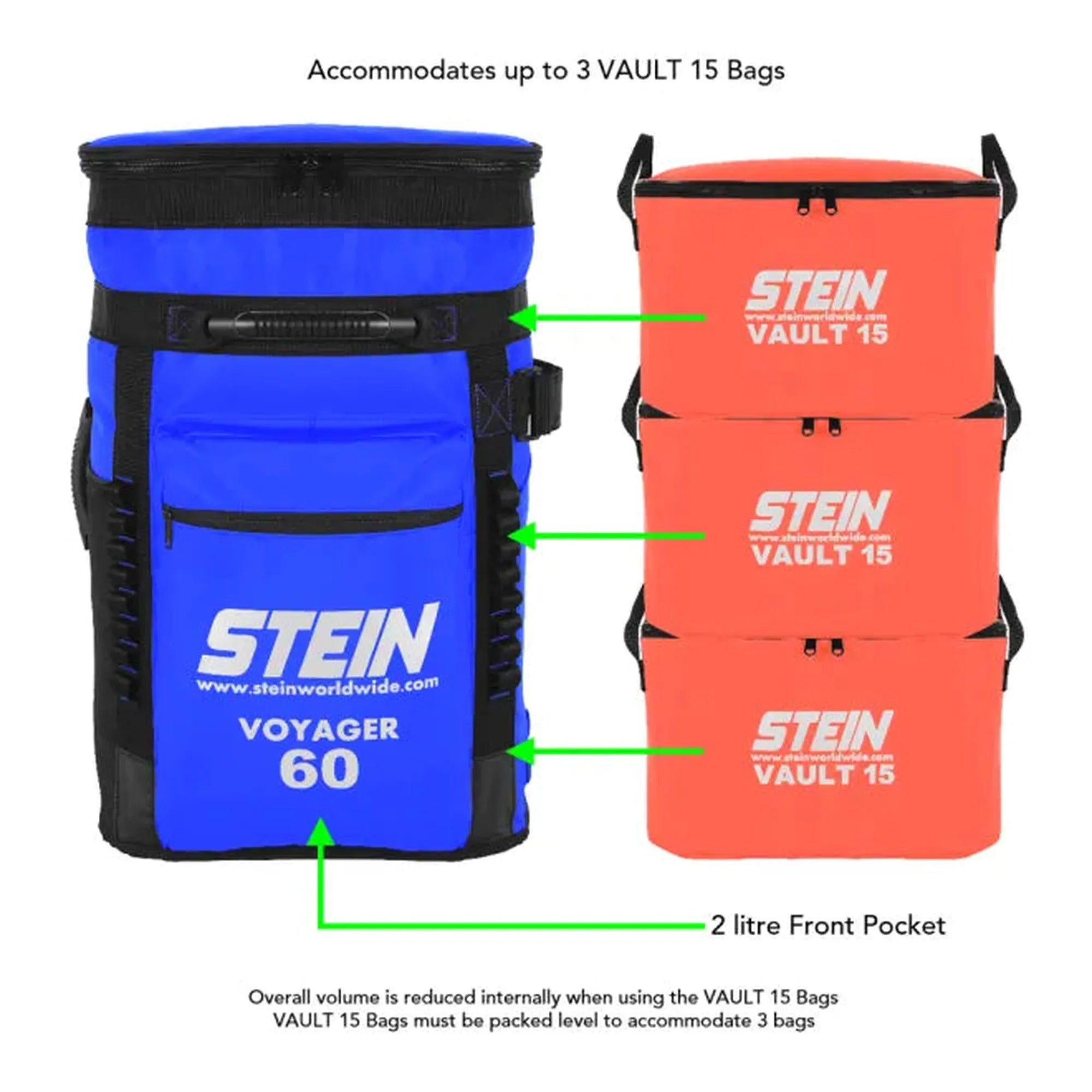 Stein Vault 15 Litre Storage Kit Bag - Orange