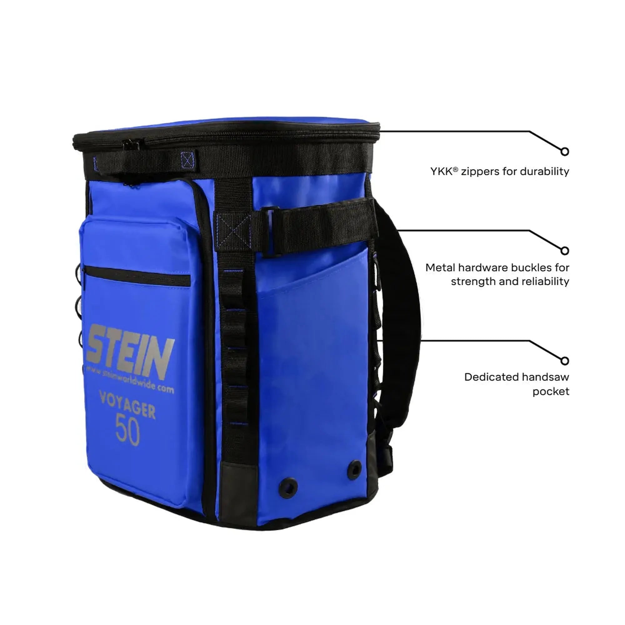 Stein Voyager 50 Bag with Vault 15 - Blue