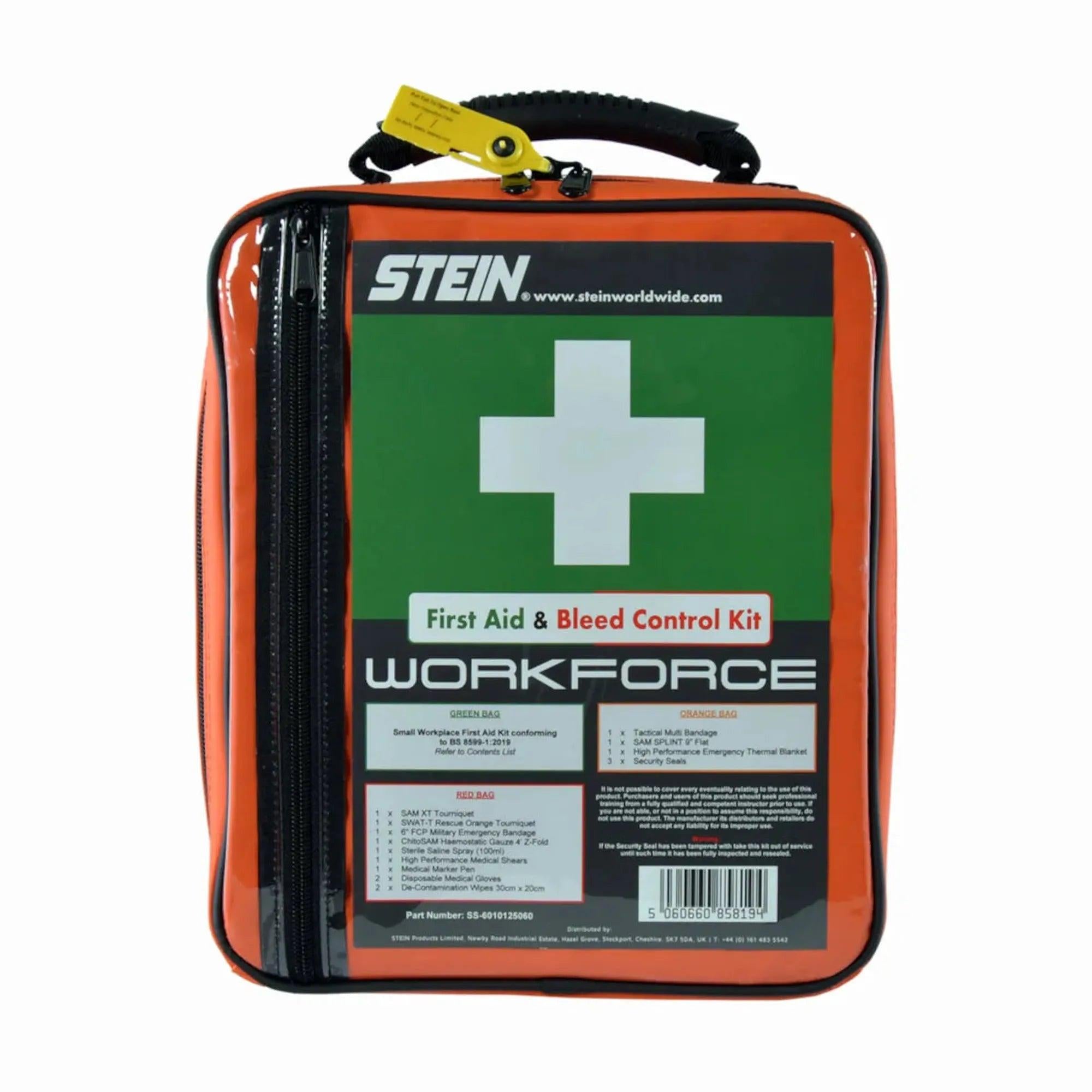Stein WORKFORCE First Aid & Bleed Control Trauma Kit