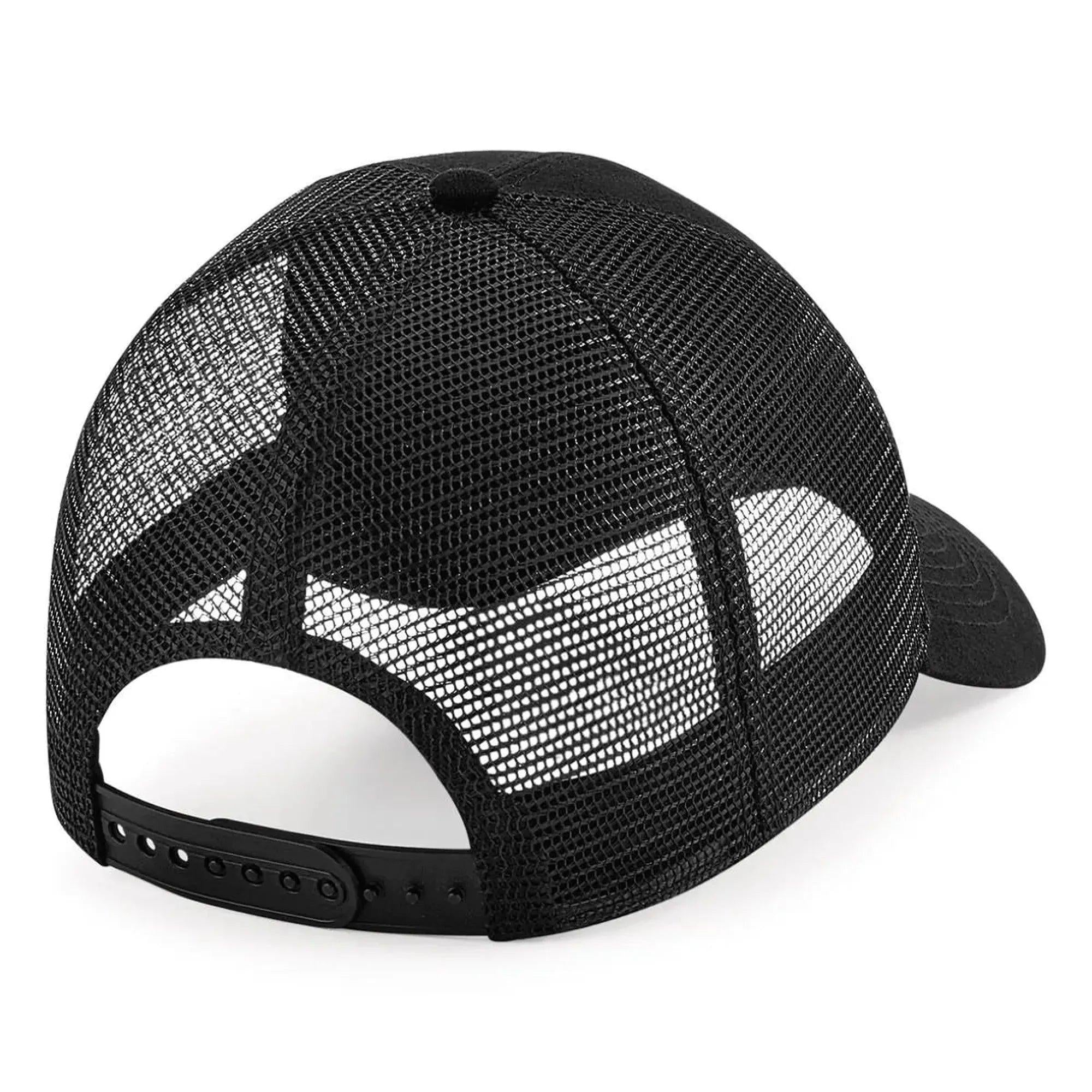 Bison 1879 Organic Cotton Trucker Cap - Black