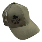 Bison 1879 Organic Cotton Trucker Cap - Olive