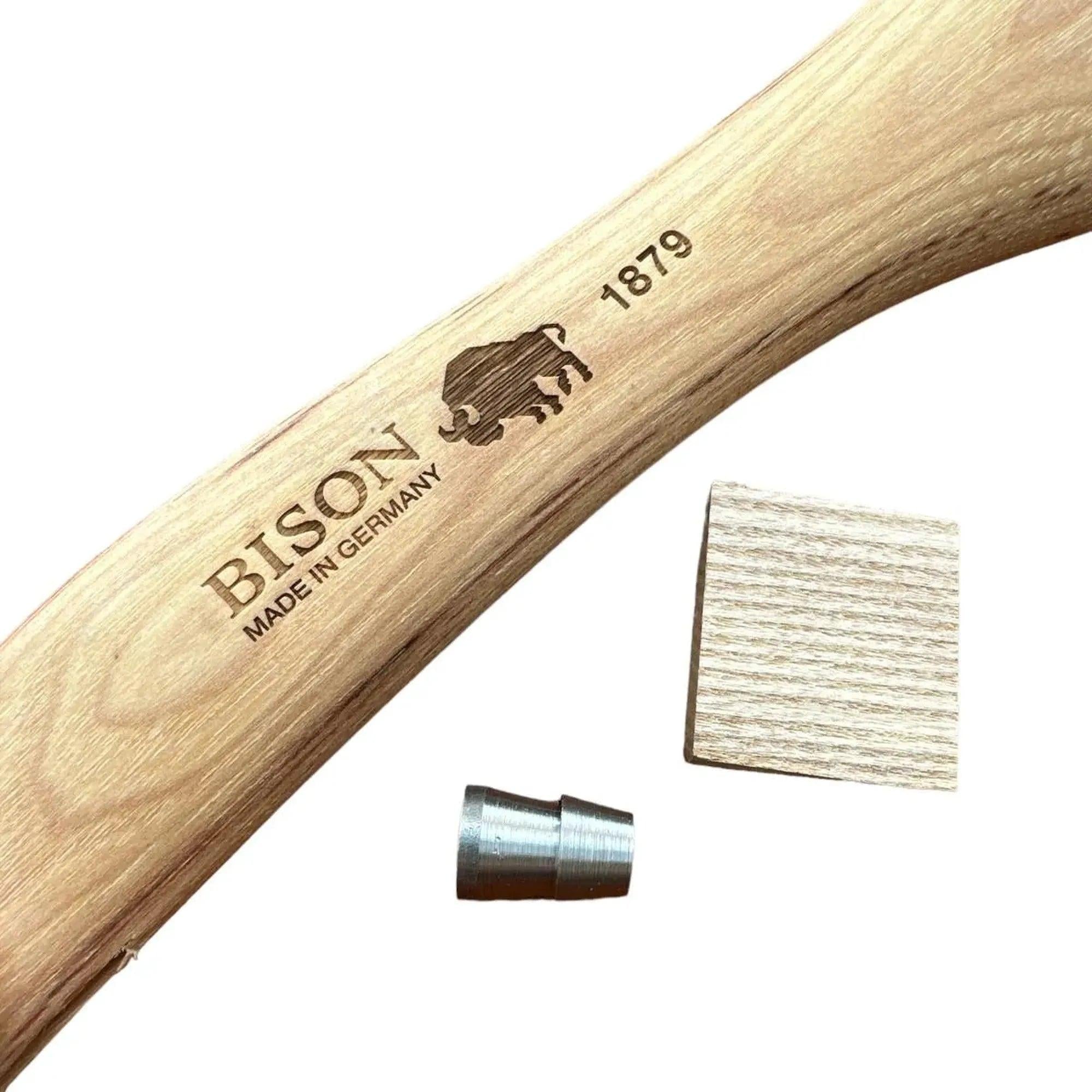 Bison 1879 Trekking Hatchet Axe - Hickory Handle & Wedges