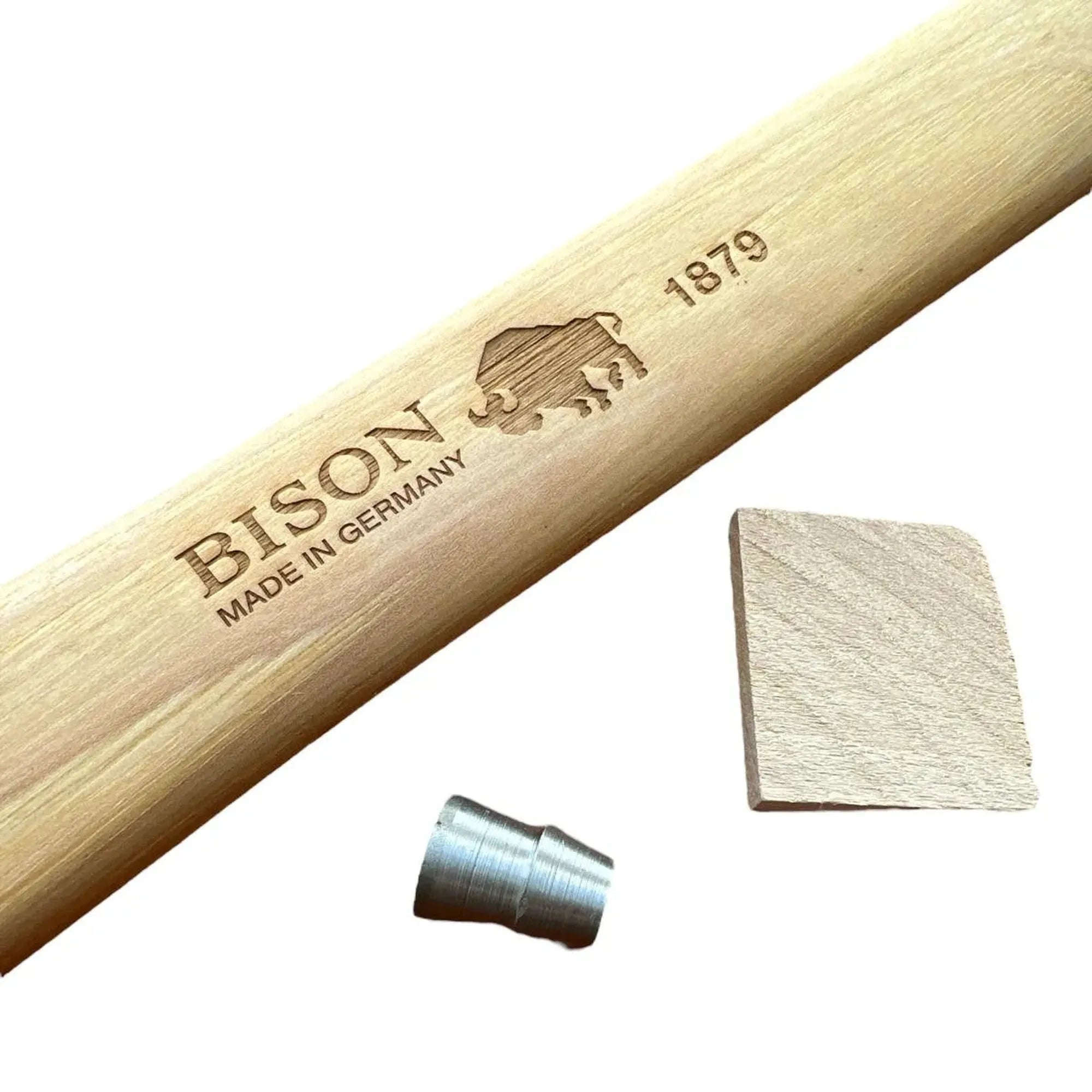 Bison 1879 Wurfbeil Throwing Axe - Hickory Handle & Wedges