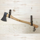 Bison Wandhalter Leather Axe Wall Hangers (Set of 2)