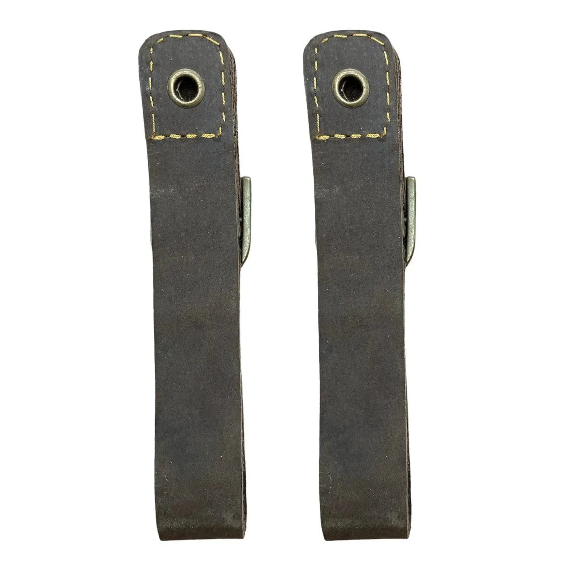 Bison Wandhalter Leather Axe Wall Hangers (Set of 2)