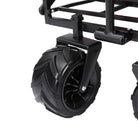 Bull All Terrain Folding Outdoor Wagon Trolley - Black