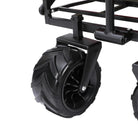 Bull All Terrain Folding Outdoor Wagon Trolley - Black