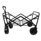 Bull All Terrain Folding Outdoor Wagon Trolley - Black