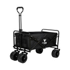 Bull All Terrain Folding Outdoor Wagon Trolley - Black