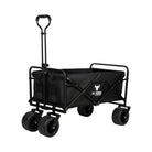 Bull All Terrain Folding Outdoor Wagon Trolley - Black