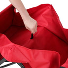 Bull All Terrain Folding Outdoor Wagon Trolley - Red