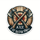 CEuk Axe Throwing Vinyl Decal Sticker (Minor Scuffs)