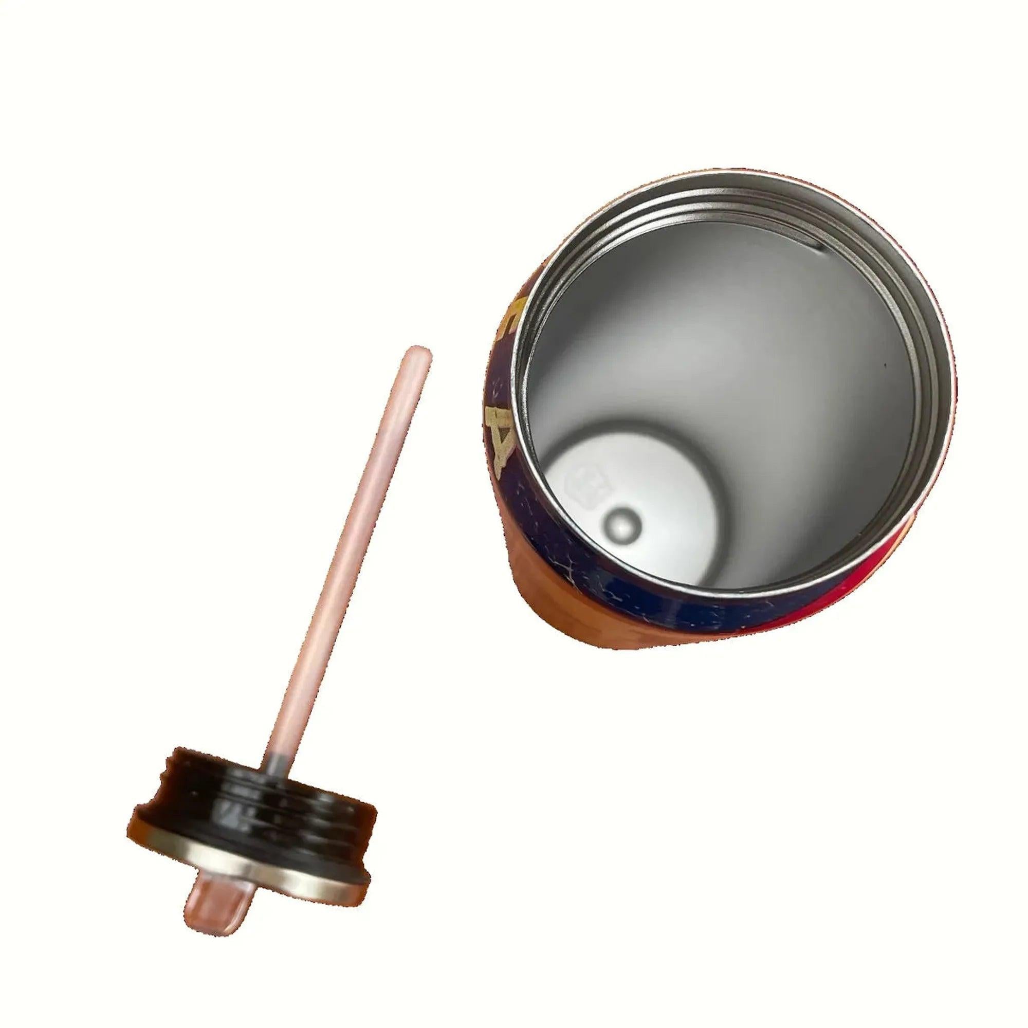 CEuk Dads Stainless Steel Tumbler 500ml and Root Beer Singles-to-go Sachets 6 pack