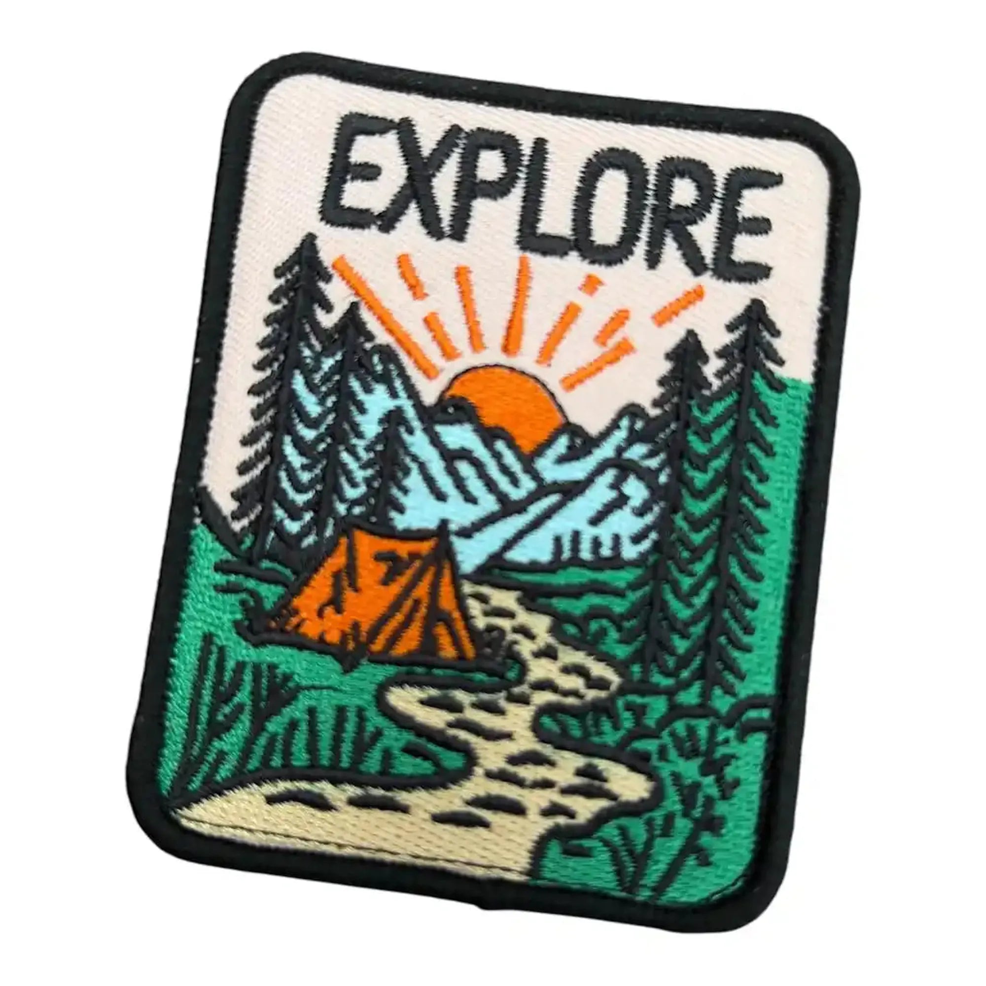 CEuk Explore Outdoor Adventure Patch Embroidered Badge