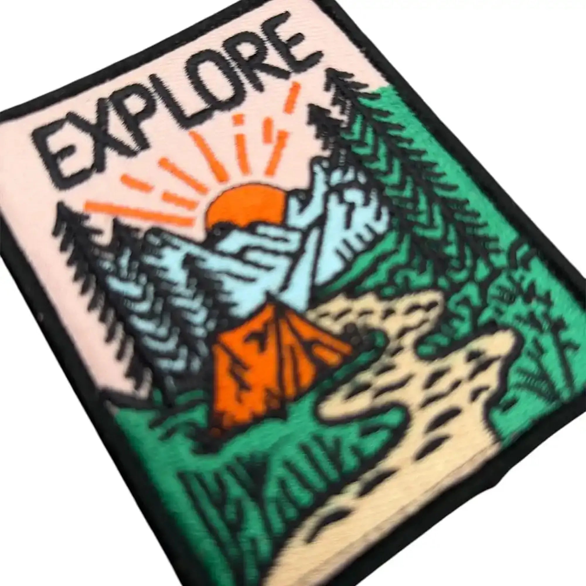 CEuk Explore Outdoor Adventure Patch Embroidered Badge