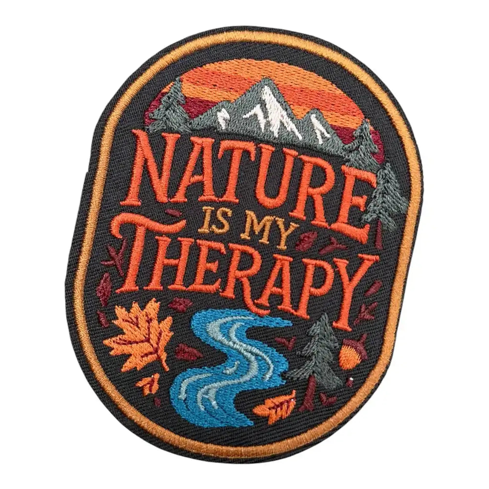 CEuk Nature Is My Therapy Patch Embroidered Badge