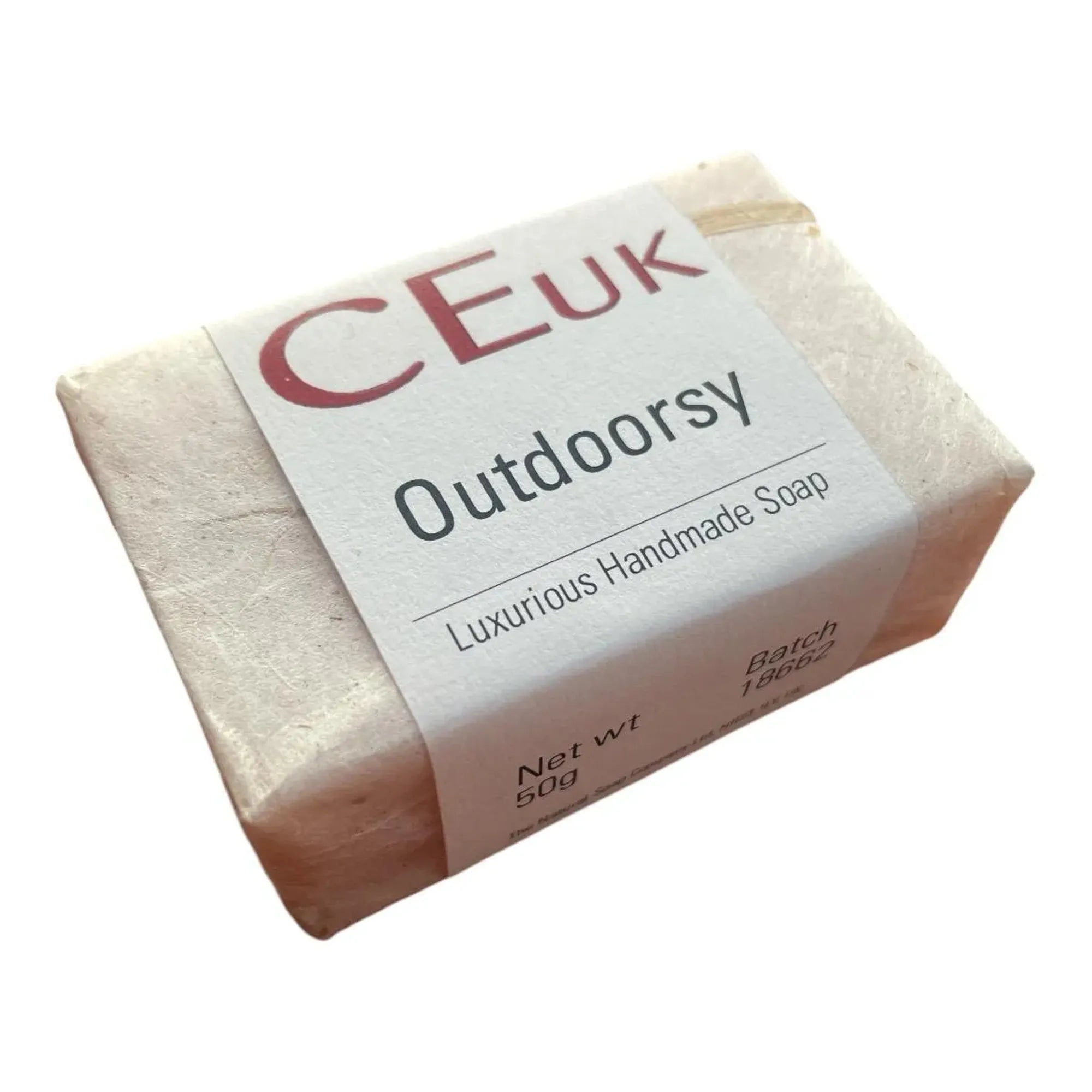CEuk Outdoorsy Natural Soap 50g Pack of 3