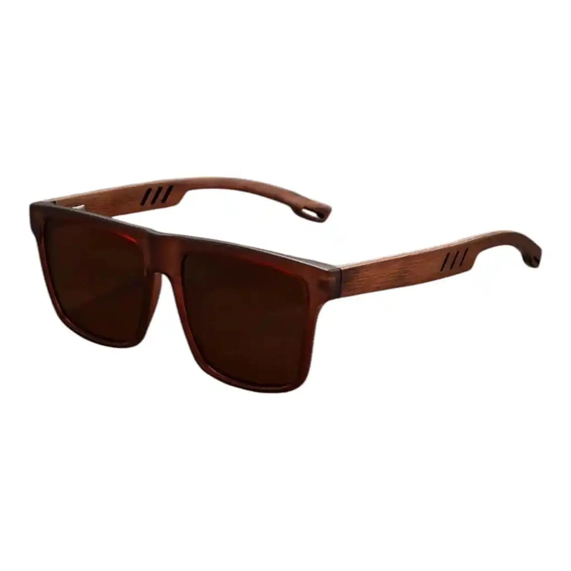 CEuk Sunglasses Wood Effect - Tawny Brown