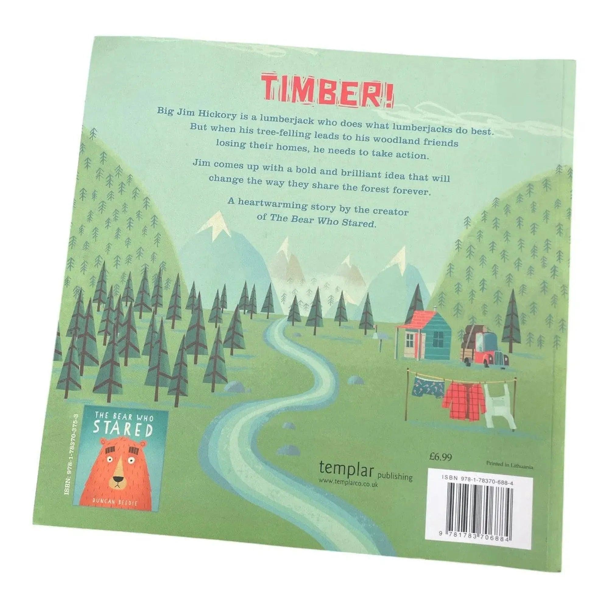 CEuk The Lumberjack's Beard Story Book - Paperback