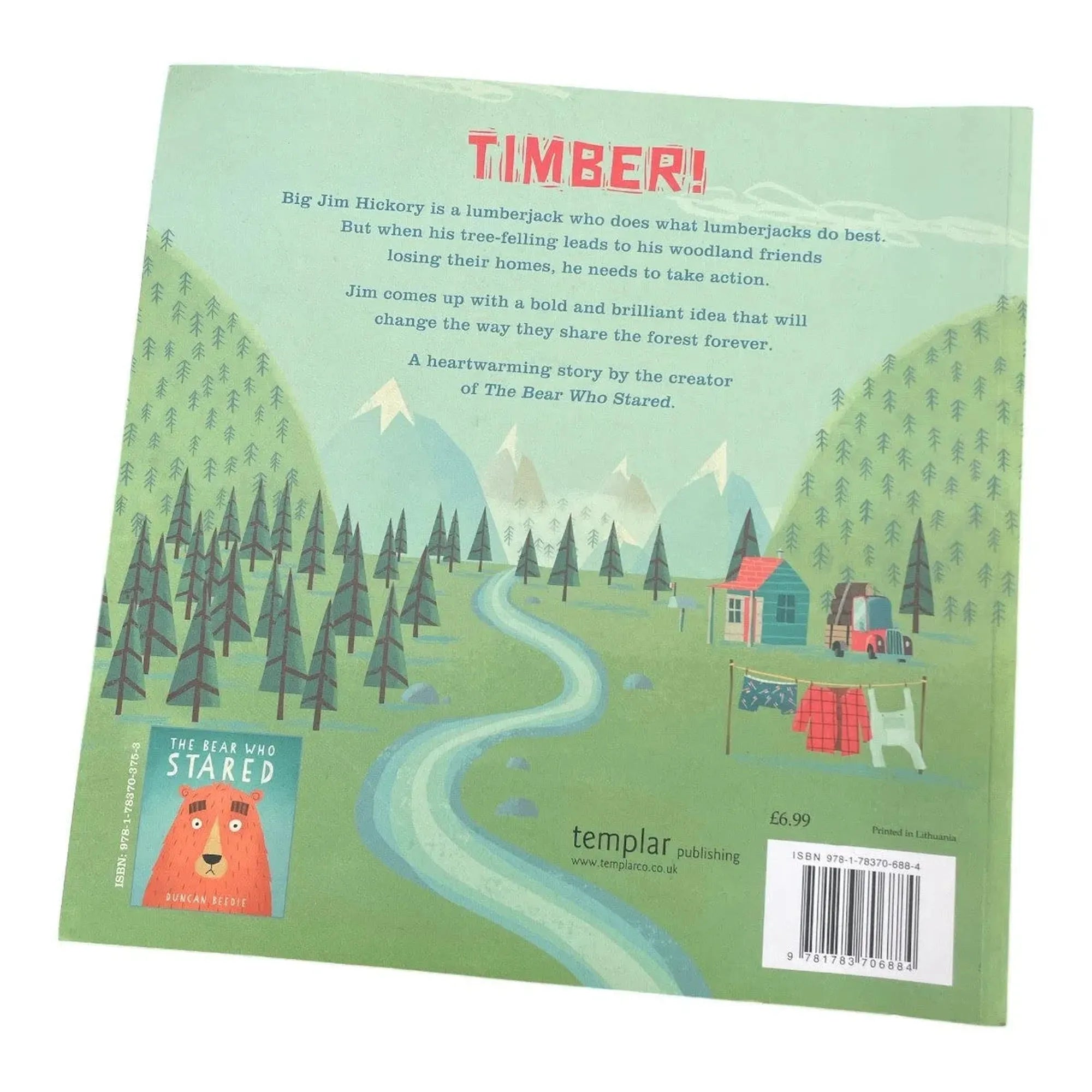 CEuk The Lumberjack's Beard Story Book - Paperback