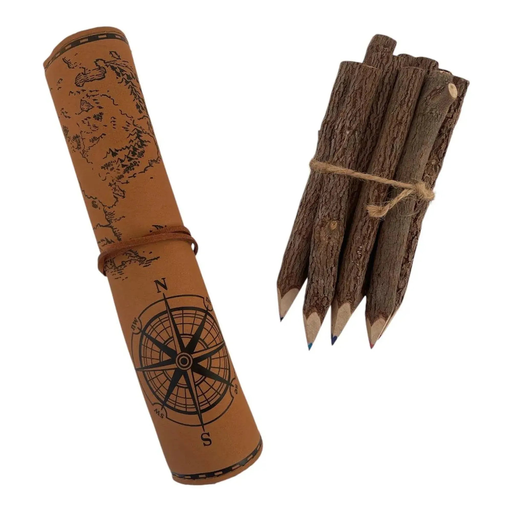 CEuk Twig Pencils & Explorer Roll-Up Case