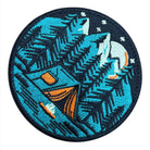 CEuk Wild Camping Patch Embroidered Badge