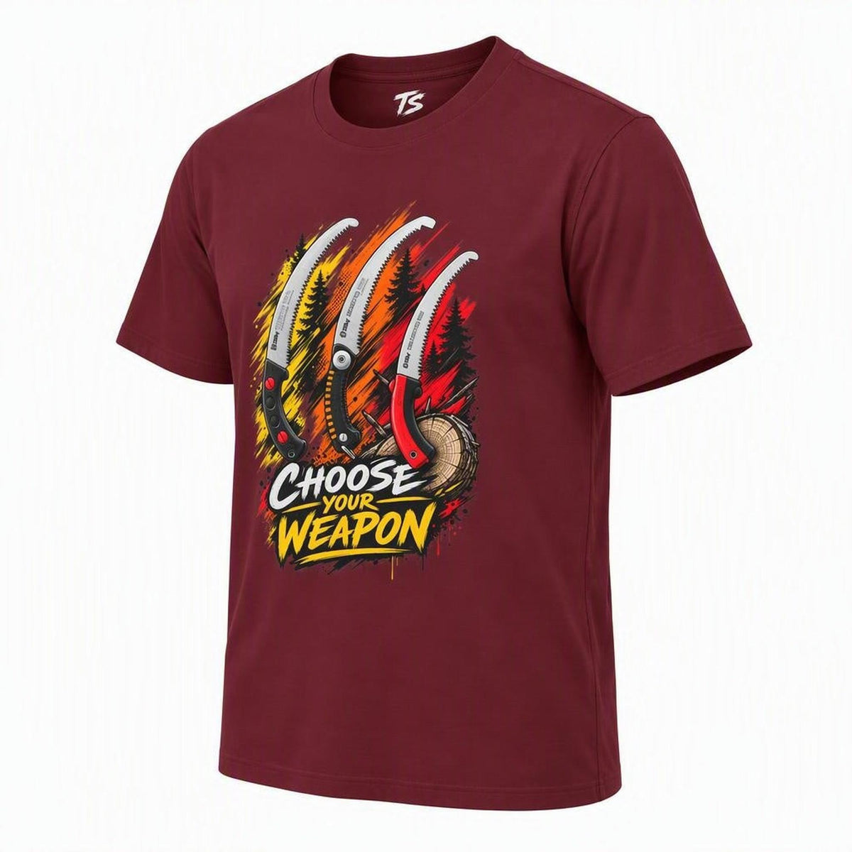 Choose Your Weapon Organic Cotton T-Shirt - Medium Fit