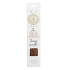 Elements Warm Vanilla Incense Sticks & Ceramic Holder Gift Set