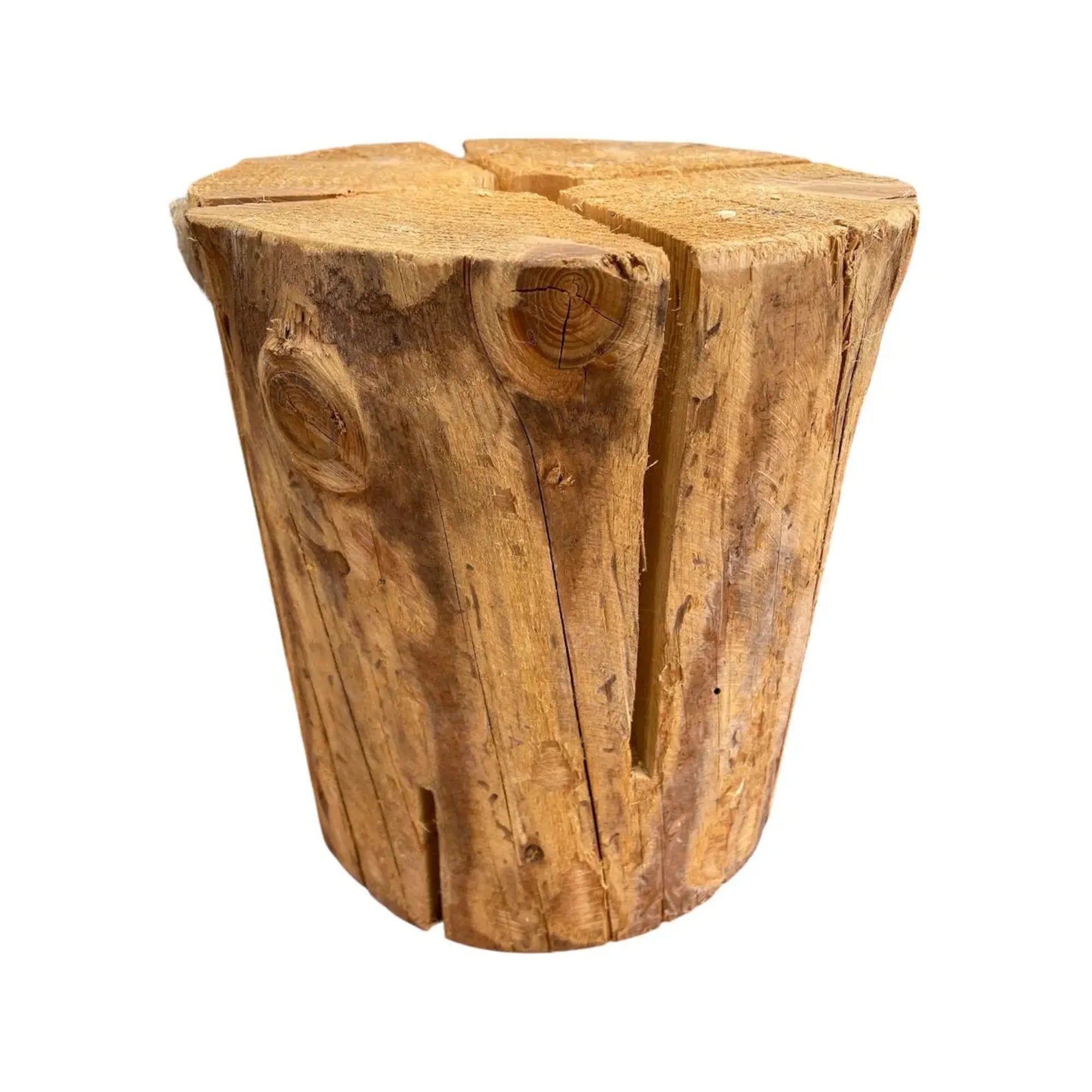 Fancy Flames Swedish Log Candle Wooden Fire Block