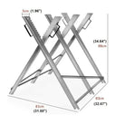 GR8 Garden Folding Sawhorse Log Holder