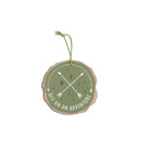 Happy Camper Off On An Adventure Wood-Slice Effect Hanging Sign