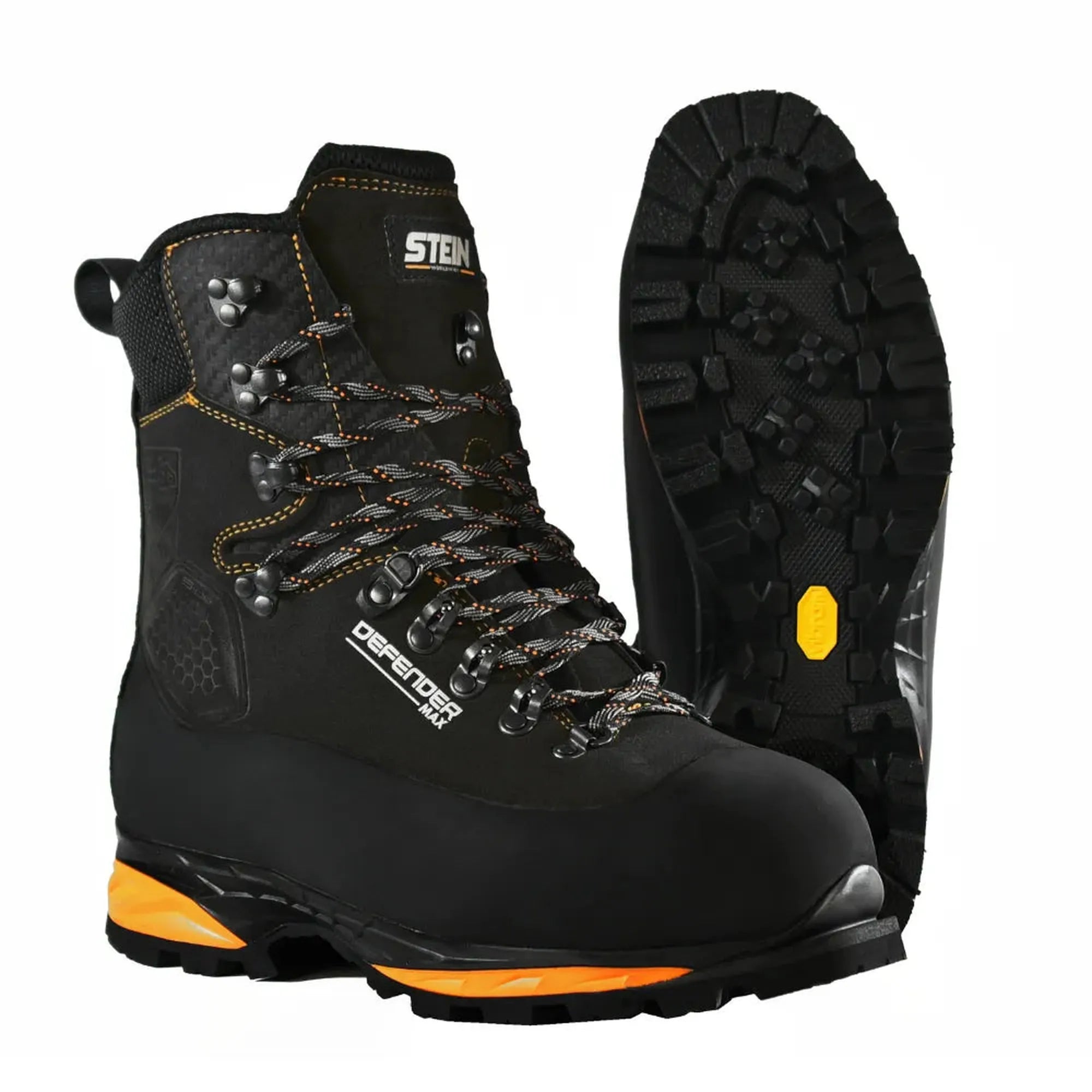 Stein Defender MAX V2 Chainsaw Boots - Black