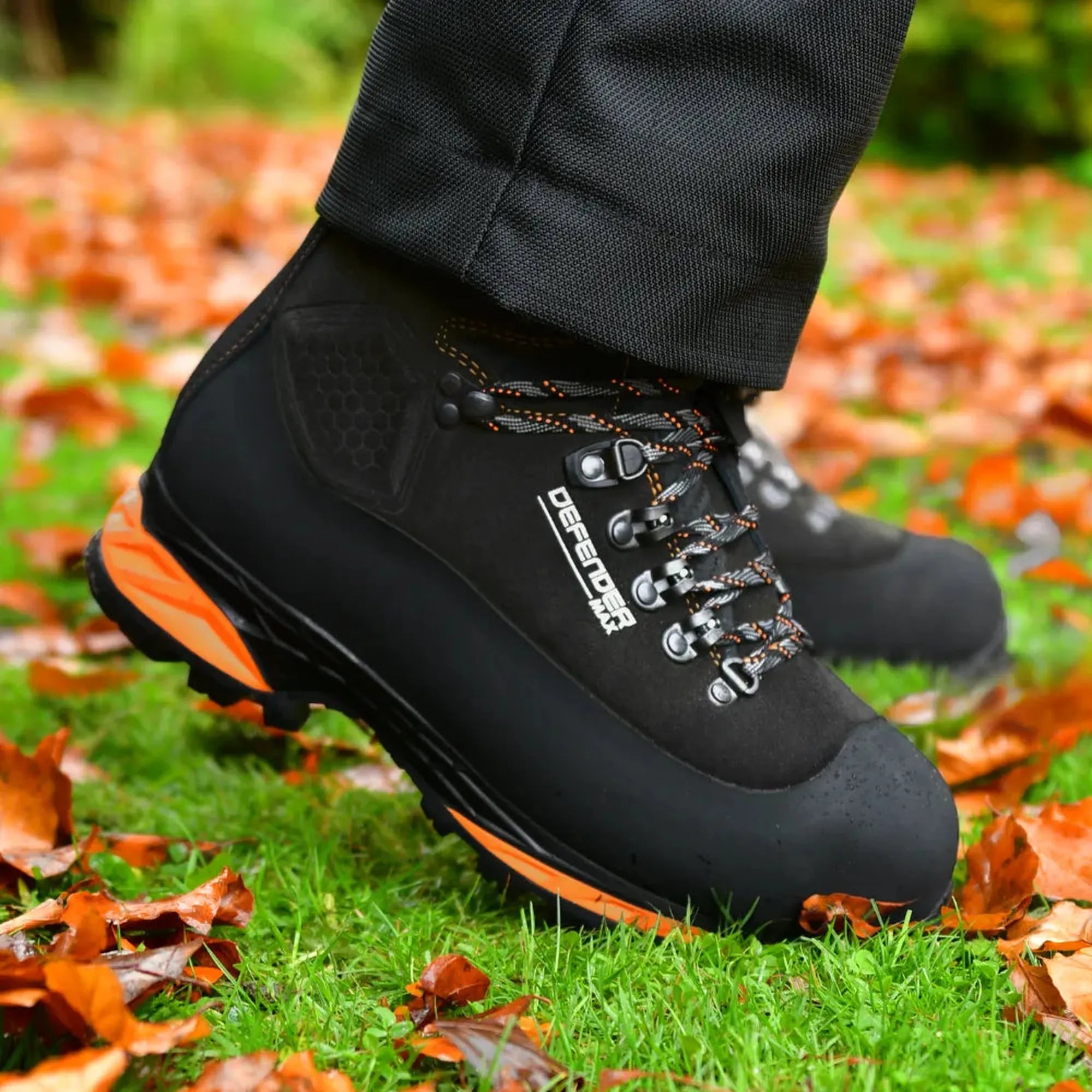 Stein Defender MAX V2 Chainsaw Boots - Black