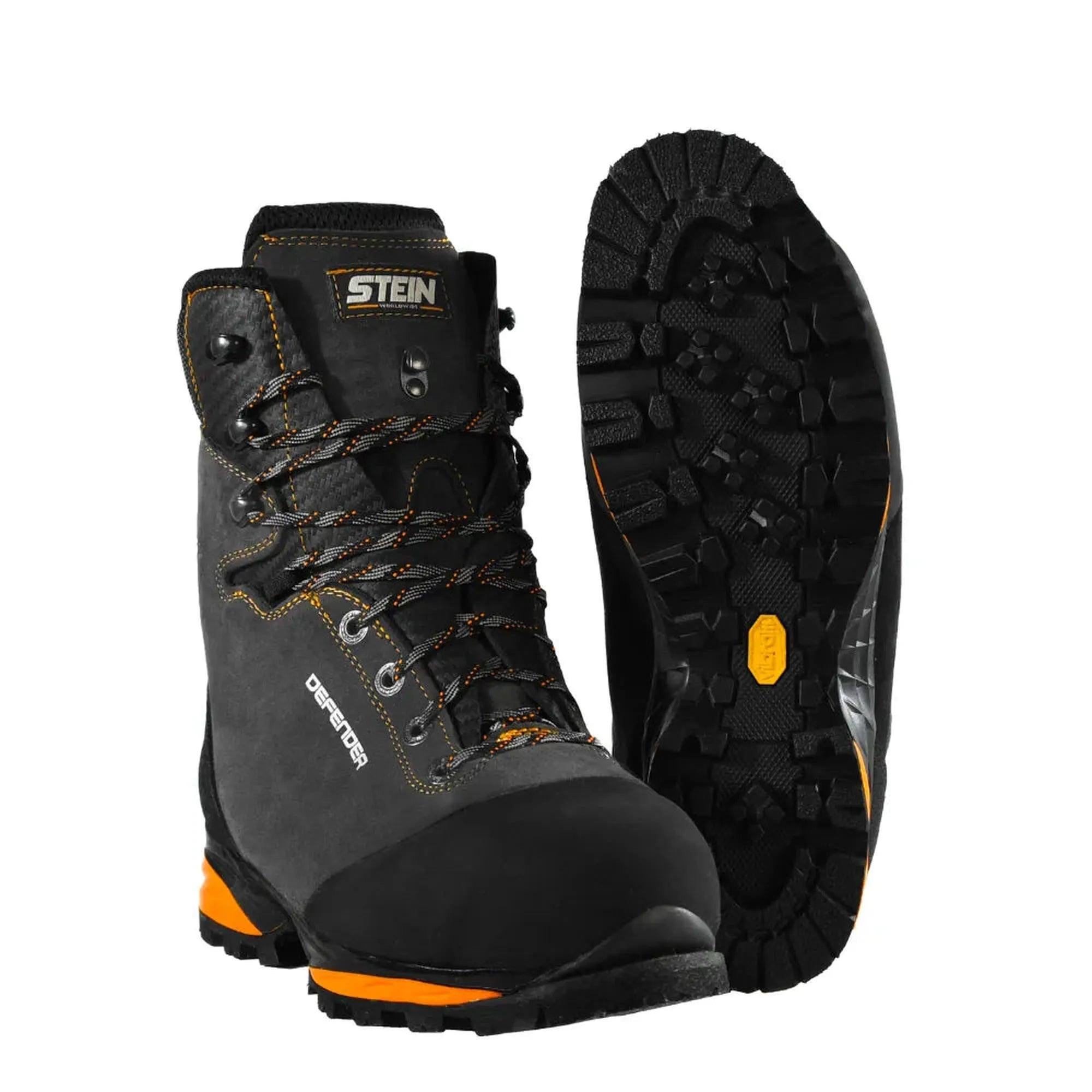 Stein Defender V2 Chainsaw Boots - Grey